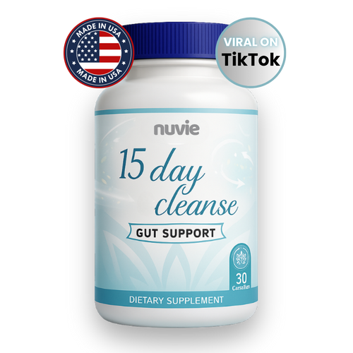 Nuvie 15-Day Cleanse – Gut Support Capsules