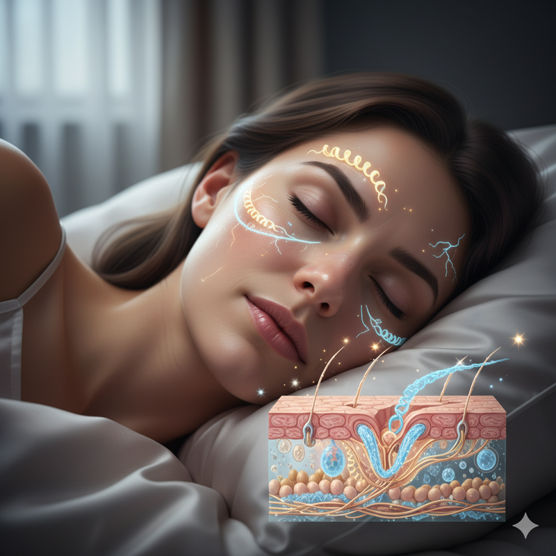 3. It works while you sleep (the easiest anti-aging routine ever created)