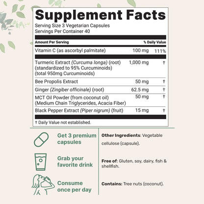 Pure Turmeric Capsules