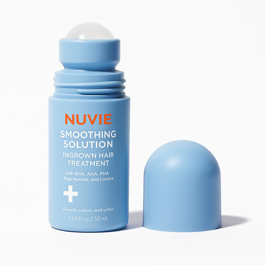 NUVIE Smoothing Solution — Ingrown Hair Treatment Roller